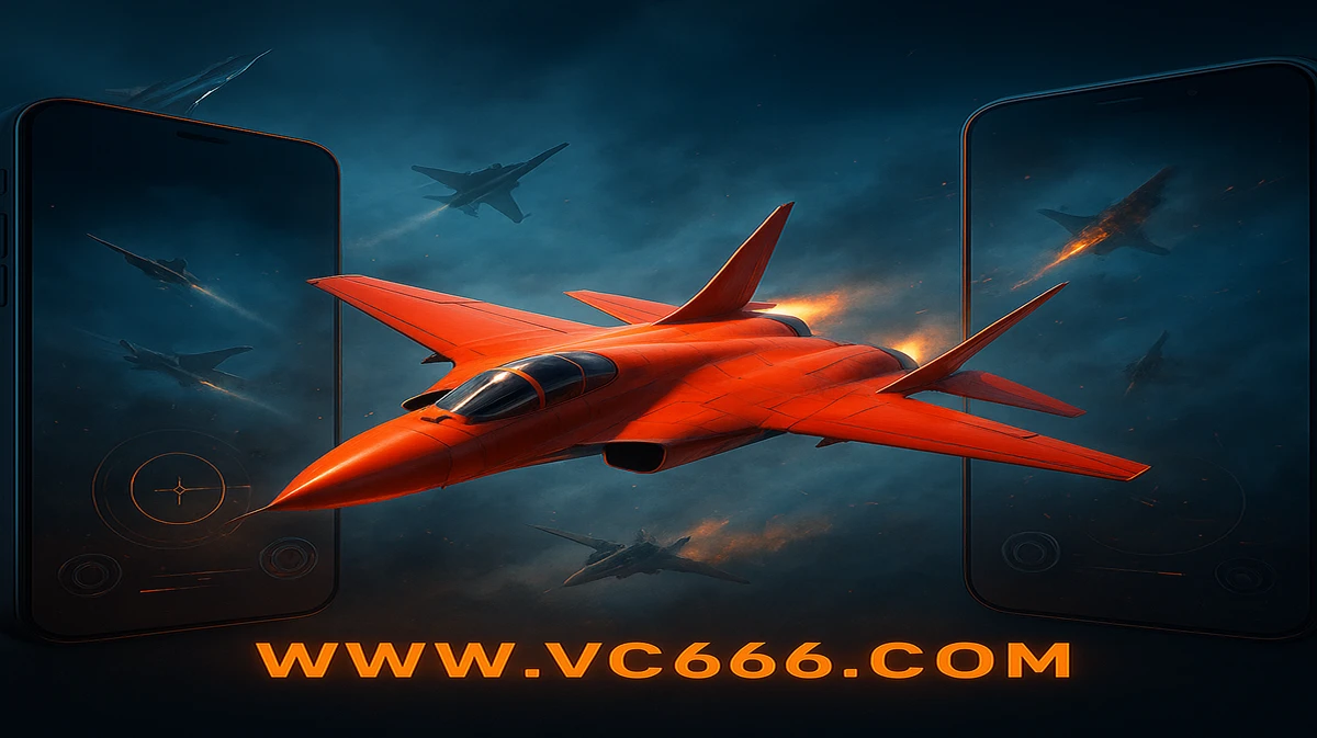 vc666-র অ্যাভিয়েটর গেম একাধিক স্মার্টফোন স্ক্রিনে প্রদর্শিত হচ্ছে, যেখানে উড়ন্ত একটি লাল বিমান ও পাইলট জ্যাকেট পরা একজন নারী চরিত্র দেখা যাচ্ছে।